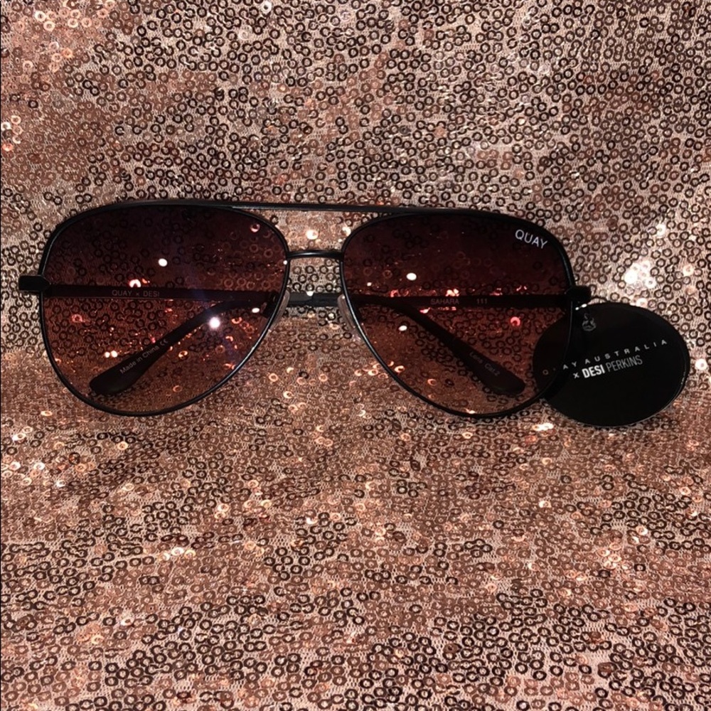 Quay Australia x Desi Perkins - Sahara Sunglasses